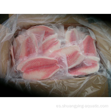 Filete de tilapia negro de pescado congelado de alta calidad